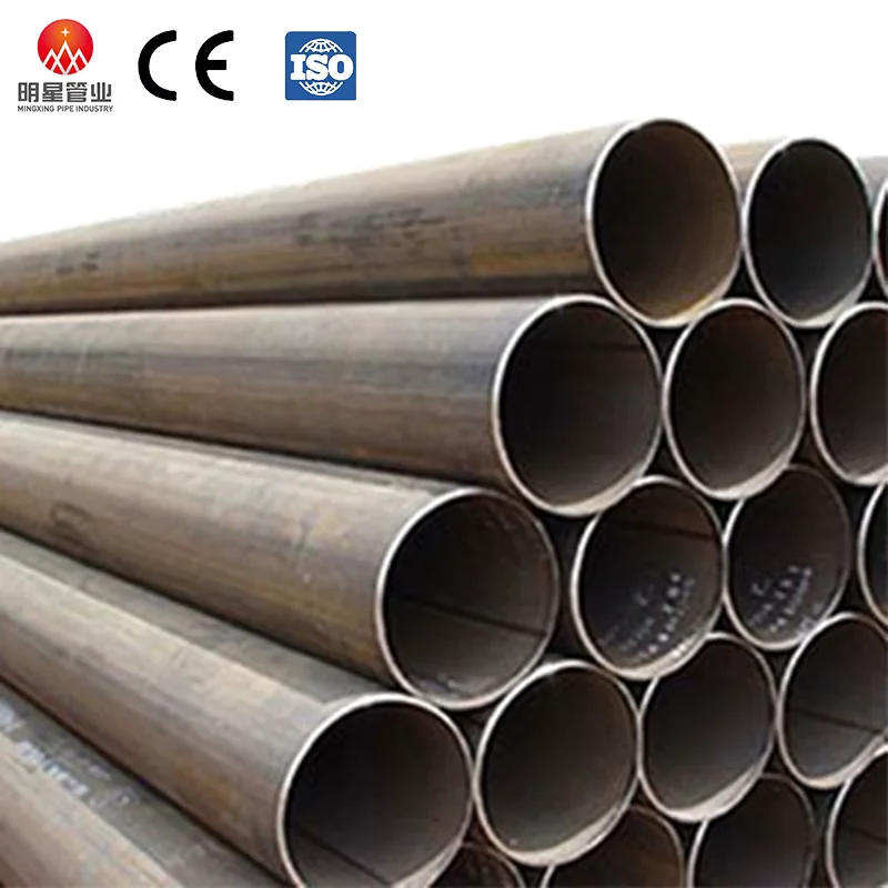 Q235 Q345 ERW Welded Round Steel Pipe OD 10-1000mm Factory Direct Supplier