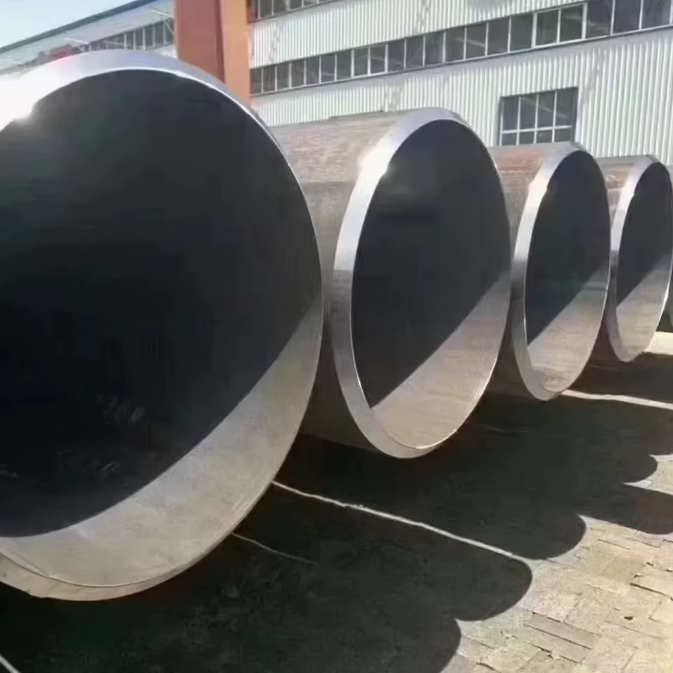 Q235 Q345 ERW Welded Round Steel Pipe OD 21.3-1420mm API 5L Factory Direct Supplier