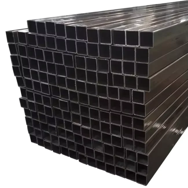 Q235 Q345 ERW Welded Square Rectangular Steel Tube Factory Direct