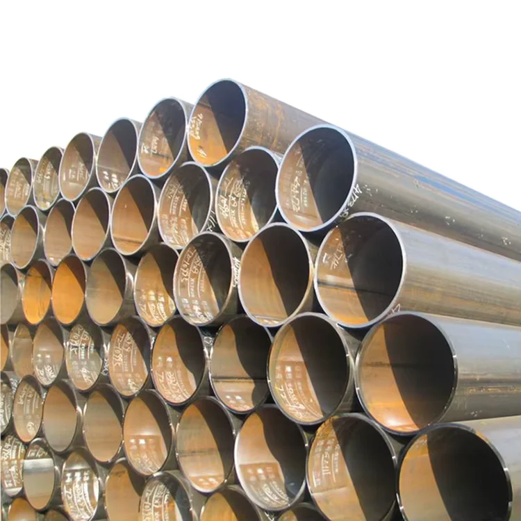 Q235 Q345 ERW Welded Steel Pipe OD 10-2620mm GB API Standard Supplier