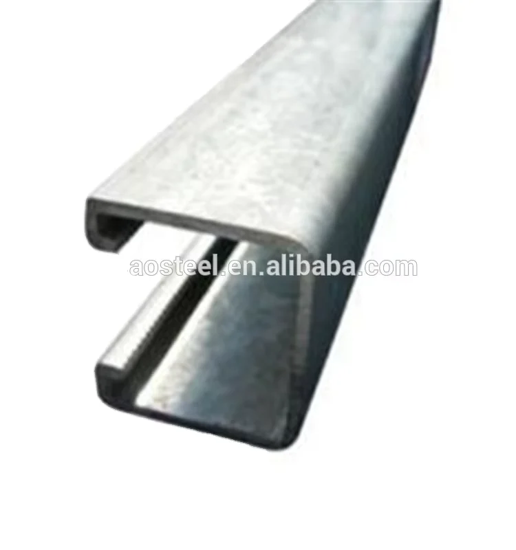 Q235 Q345 Galvanized C U Z Steel Channel Hot Rolled Supplier