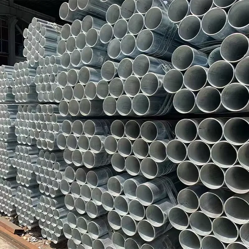 Q235 Q345 Galvanized Round Steel Pipe OD 17-914mm Manufacturer