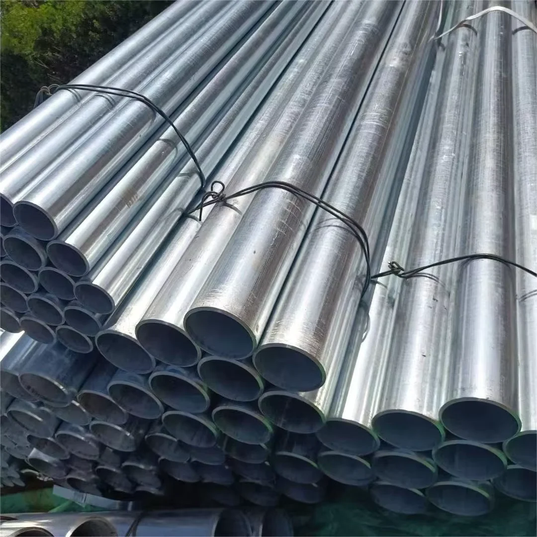 Q235 Q345 Galvanized Round Steel Pipe OD 17-914mm Manufacturer