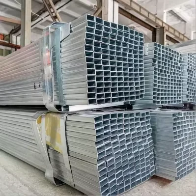 Q235 Q345 Galvanized Square Rectangular Steel Tube Factory Direct Supplier