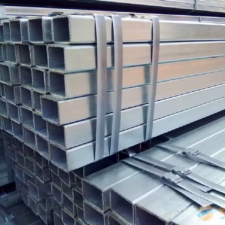 Q235 Q345 Galvanized Square Rectangular Steel Tube Factory Direct Supplier