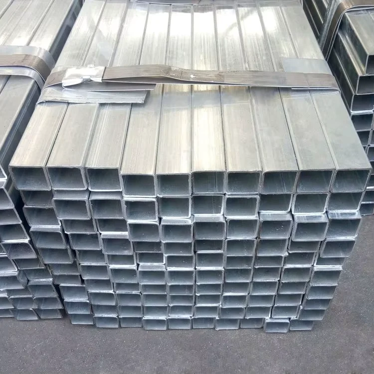 Q235 Q345 Galvanized Square Rectangular Steel Tube Factory Direct Supplier