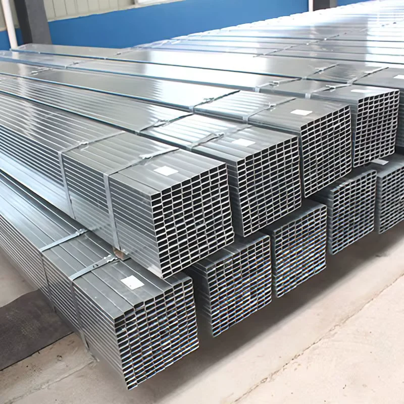 Q235 Q345 Galvanized Square Steel Tube 0.8-30mm Factory Direct Supplier