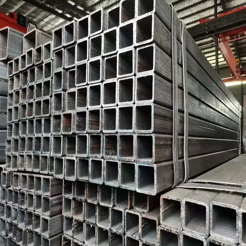 Q235 Q345 Galvanized Square Steel Tube 0.8-30mm Factory Direct Supplier