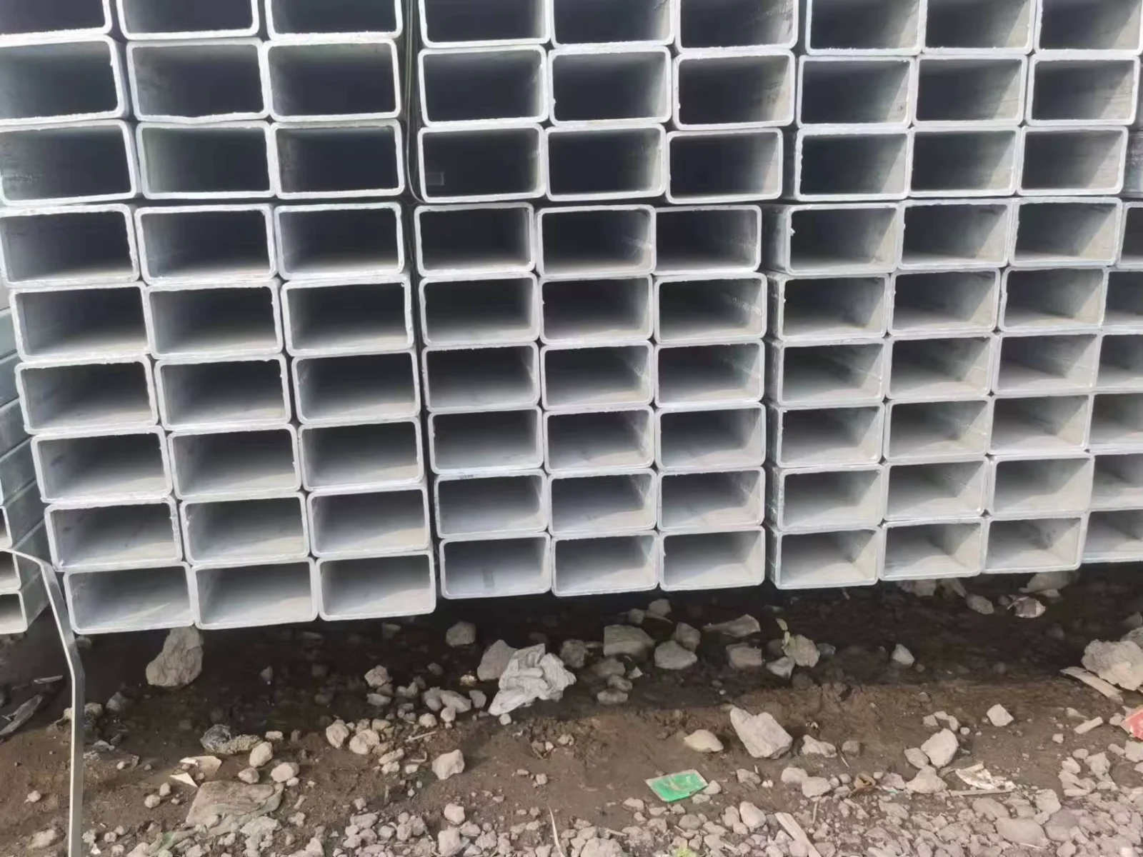 Q235 Q345 Hot Dipped Galvanized Rectangular Steel Tube ASTM Supplier