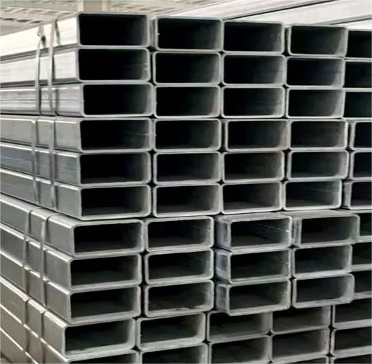 Q235 Q345 Hot Dipped Galvanized Rectangular Steel Tube ASTM Supplier