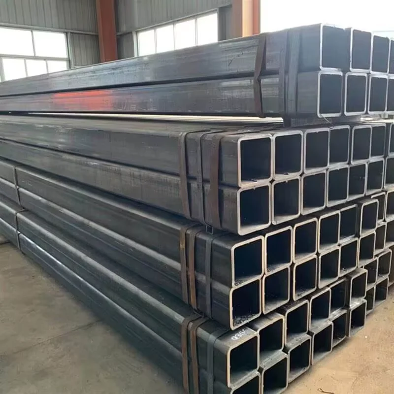 Q235 Q345 S355J2 ERW Square Rectangular Steel Tube Factory Direct Supplier