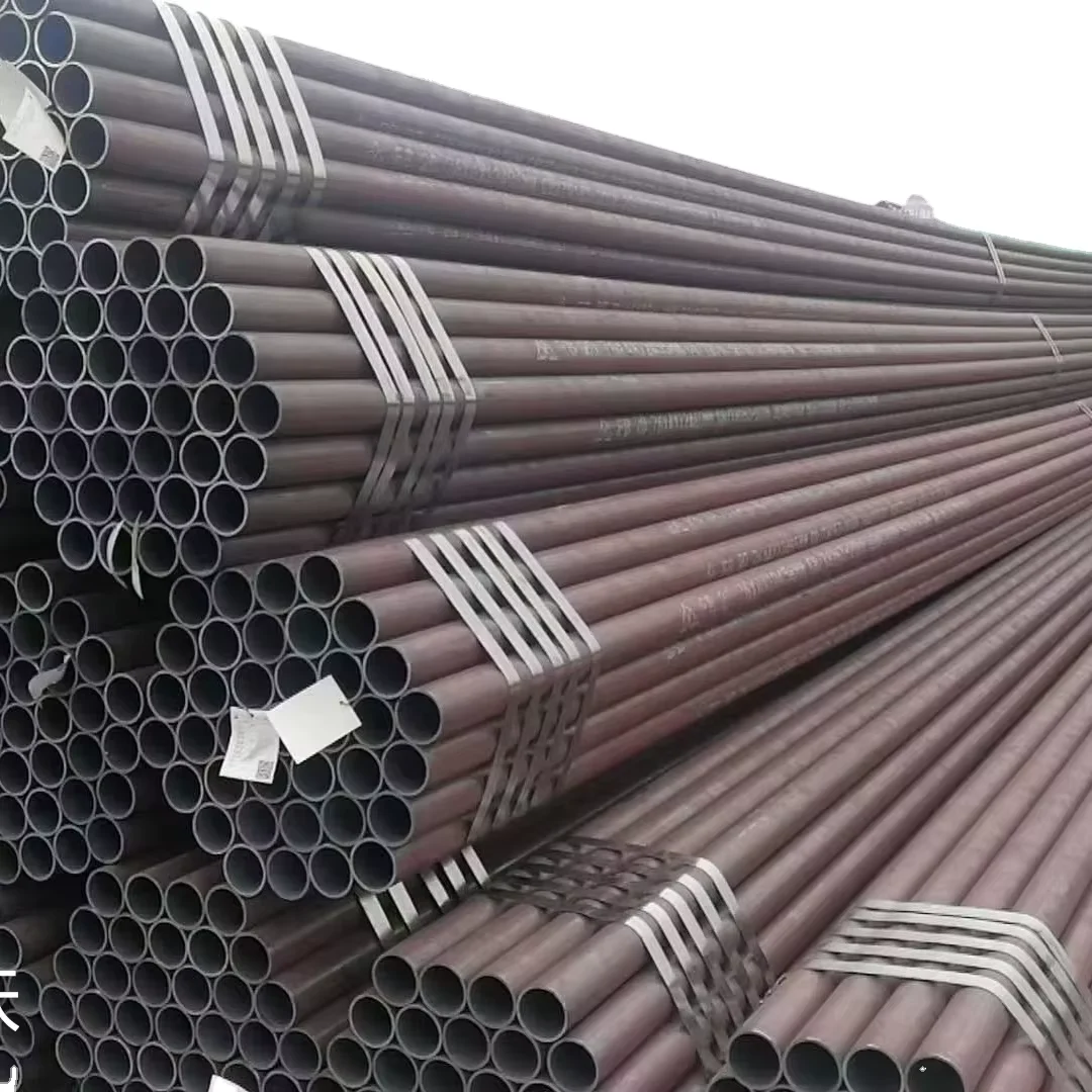 Q235 Q345 Seamless Round Steel Pipe OD 21.3-1420mm Factory Direct Supplier