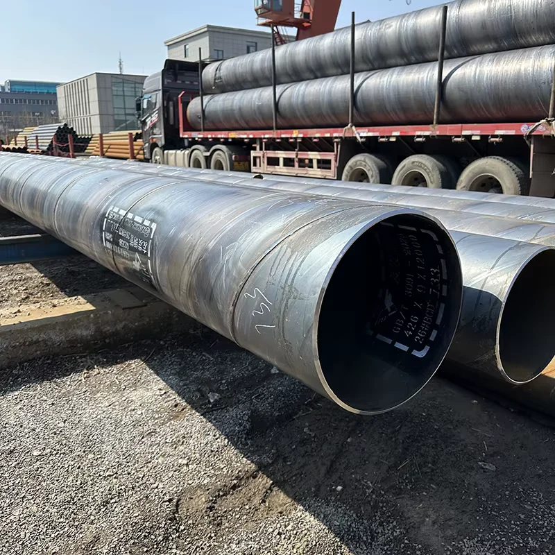Q235 Q345 SSAW Spiral Welded Steel Pipe API 5L OD 219-4200mm Supplier