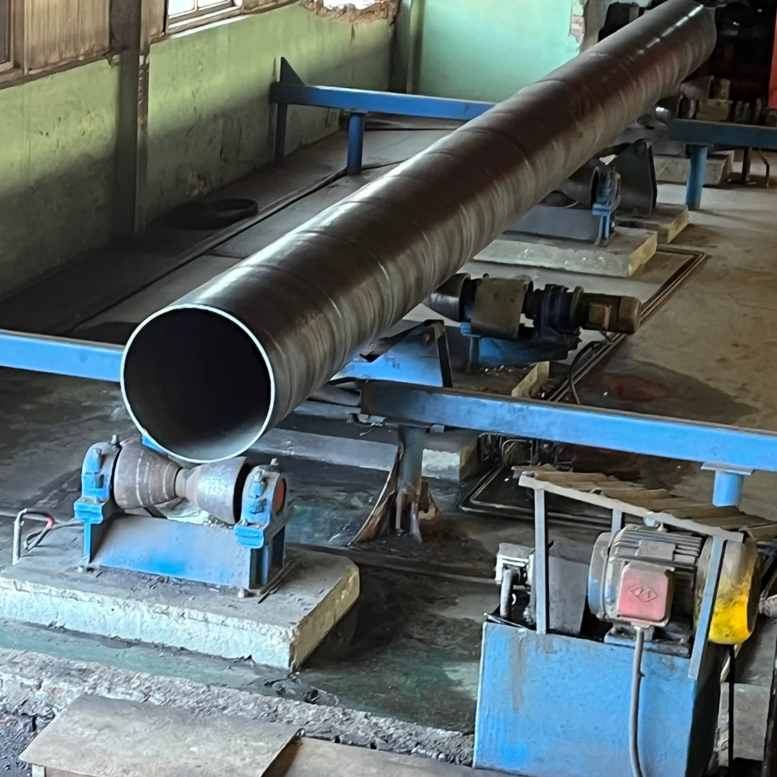 Q235 Q345 SSAW Spiral Welded Steel Pipe API 5L OD 219-4200mm Supplier