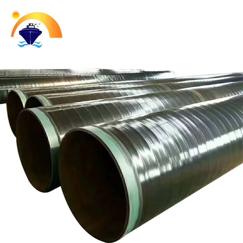 Q235 Q345 SSAW Steel Pipe 3PE Coated OD 10-2620mm Supplier