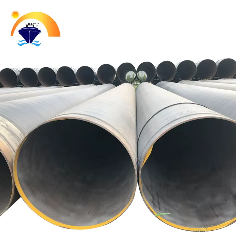 Q235 Q345 SSAW Steel Pipe 3PE Coated OD 10-2620mm Supplier