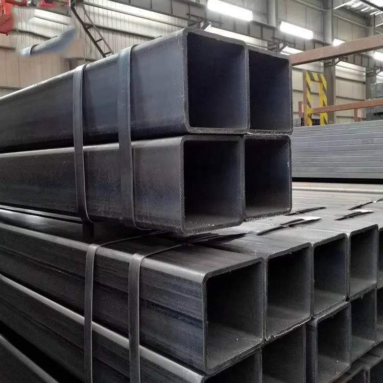 Q235 Q345 Welded Square Rectangular Steel Tube 1-3mm Wall Factory Direct Supplier