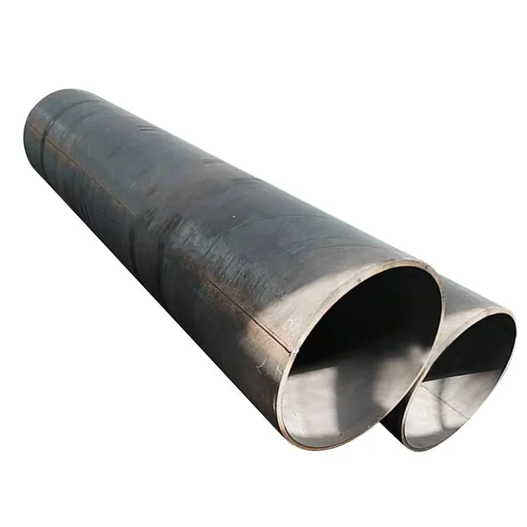 Q235 Q355 ERW Round Steel Pipe ASTM A53 Factory Direct Supplier