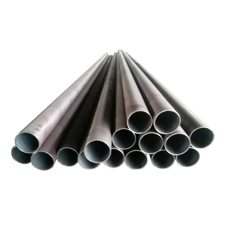 Q235 Q355 ERW Round Steel Pipe ASTM A53 Factory Direct Supplier