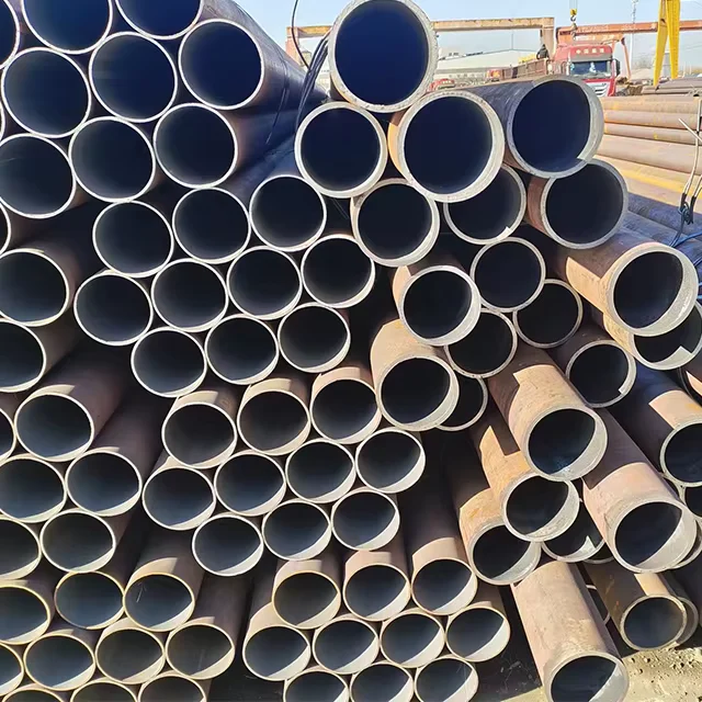 Q235 Q355 ERW Round Steel Pipe OD 10-700mm Factory Direct Supplier