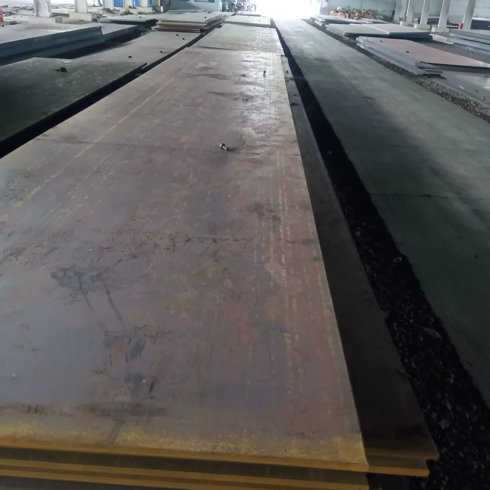 Q235 Q355 Hot Rolled Zinc Coated Carbon Steel Plate Factory Direct Supplier