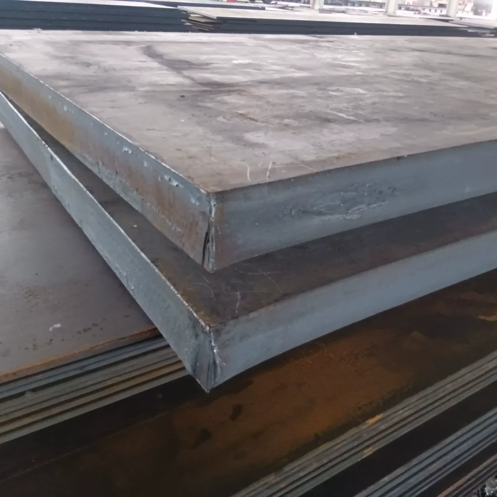 Q235 Q355 Hot Rolled Zinc Coated Carbon Steel Plate Factory Direct Supplier