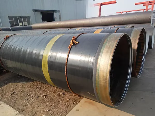 Q235 Q355 SSAW Coated Steel Pipe 3PE EP PP Lining Factory Direct