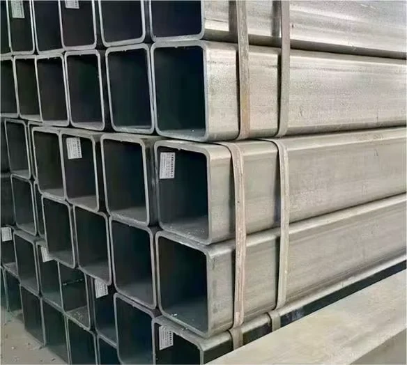 Q235 Rectangular ERW Welded Steel Hollow Section Tube Factory Direct