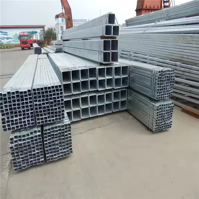 Q235 S235 SS400 Galvanized Square Rectangular Steel Tube Supplier