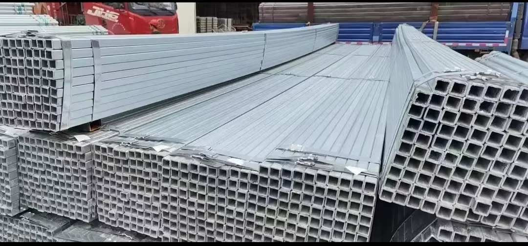 Q235 S235 SS400 Galvanized Square Steel Tube Factory Direct