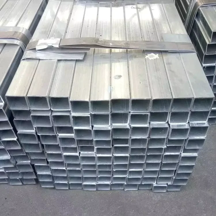 Q235 S235 SS400 Galvanized Square Steel Tube Factory Direct