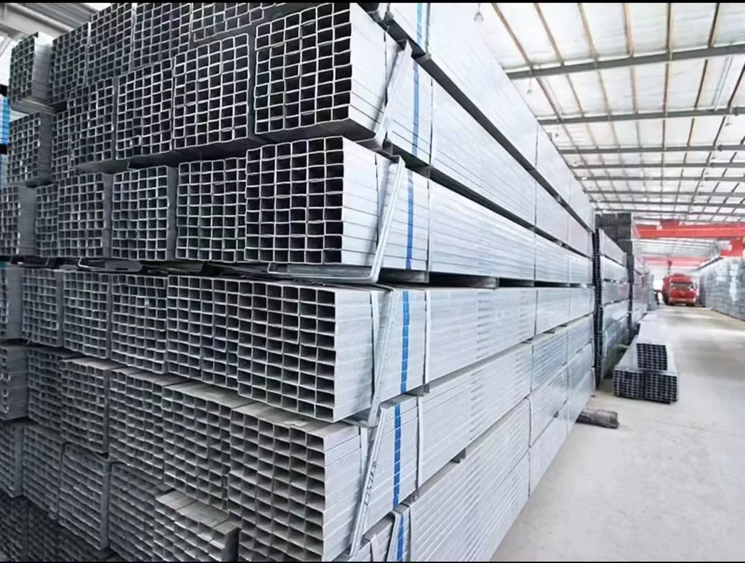 Q235 S235 SS400 Galvanized Square Steel Tube Factory Direct