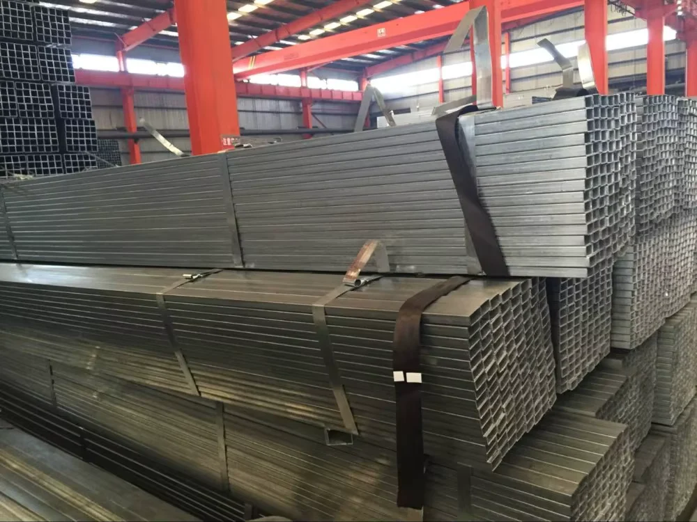 Q235 SS400 ERW Square Rectangular Steel Tube 20-200mm ASTM API CE Certified Supplier
