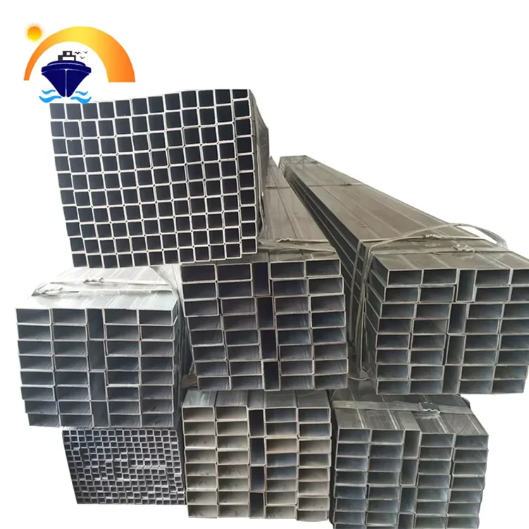 Q235 SS400 ERW Square Rectangular Steel Tube 20-200mm ASTM API CE Certified Supplier