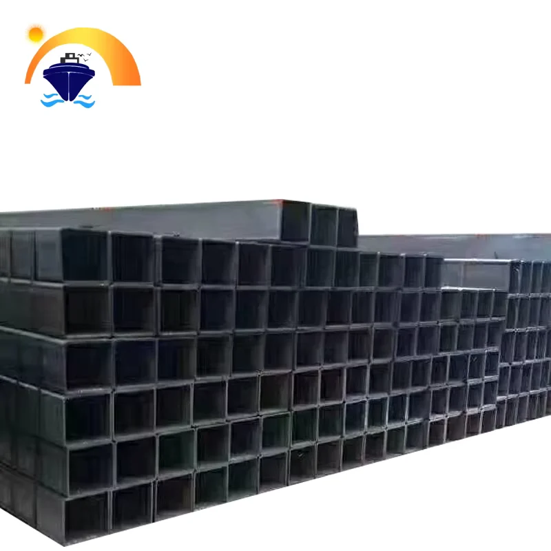 Q235 SS400 ERW Square Rectangular Steel Tube 20-200mm ASTM API CE Certified Supplier