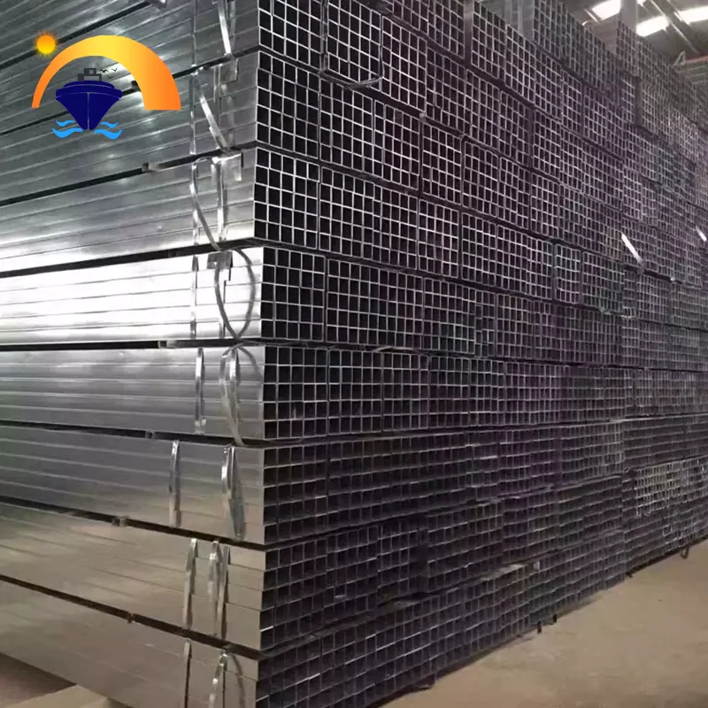 Q235 SS400 ERW Square Rectangular Steel Tube 20-200mm ASTM API CE Certified Supplier