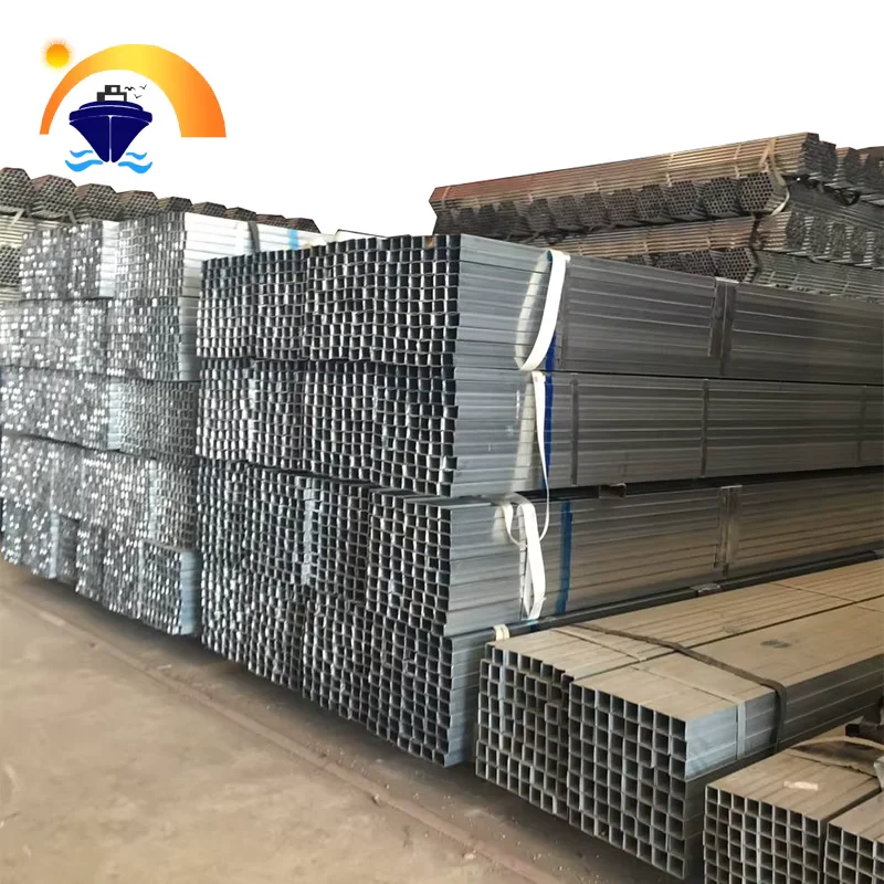 Q235 SS400 ERW Square Rectangular Steel Tube 20-200mm Factory Direct