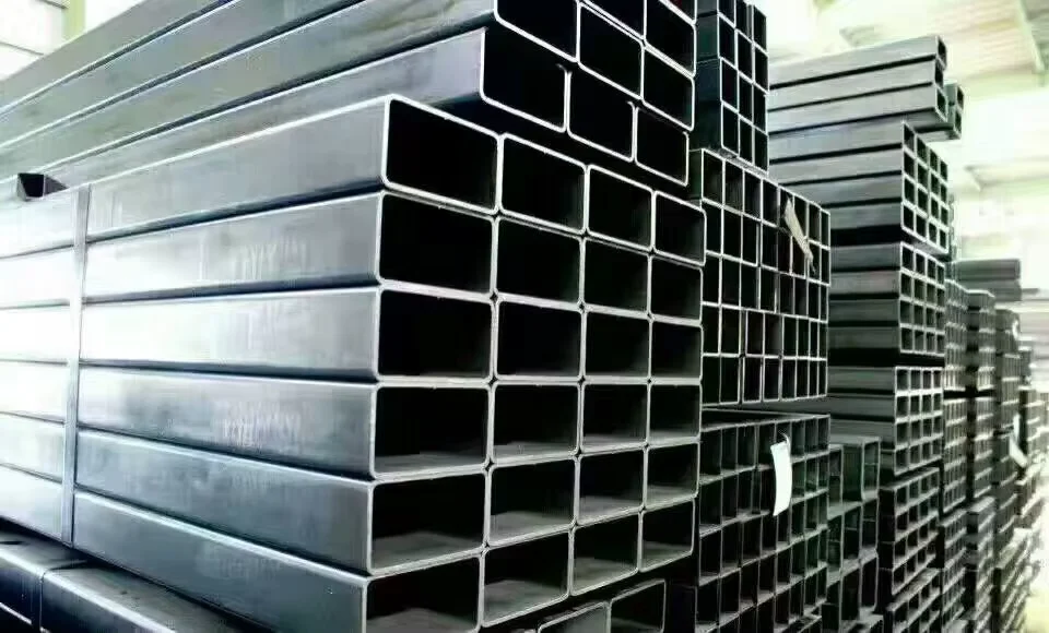 Q235 SS400 ERW Square Rectangular Steel Tube 20-200mm Factory Direct