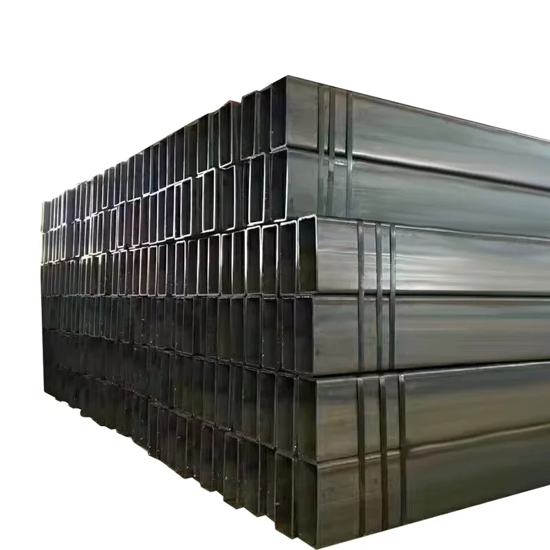 Q235 SS400 ERW Square Rectangular Steel Tube 20-200mm Factory Direct