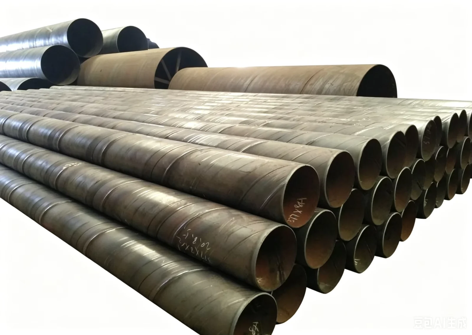 Q235 SSAW Spiral Steel Pipe GB/T 9711 Factory Direct Supplier