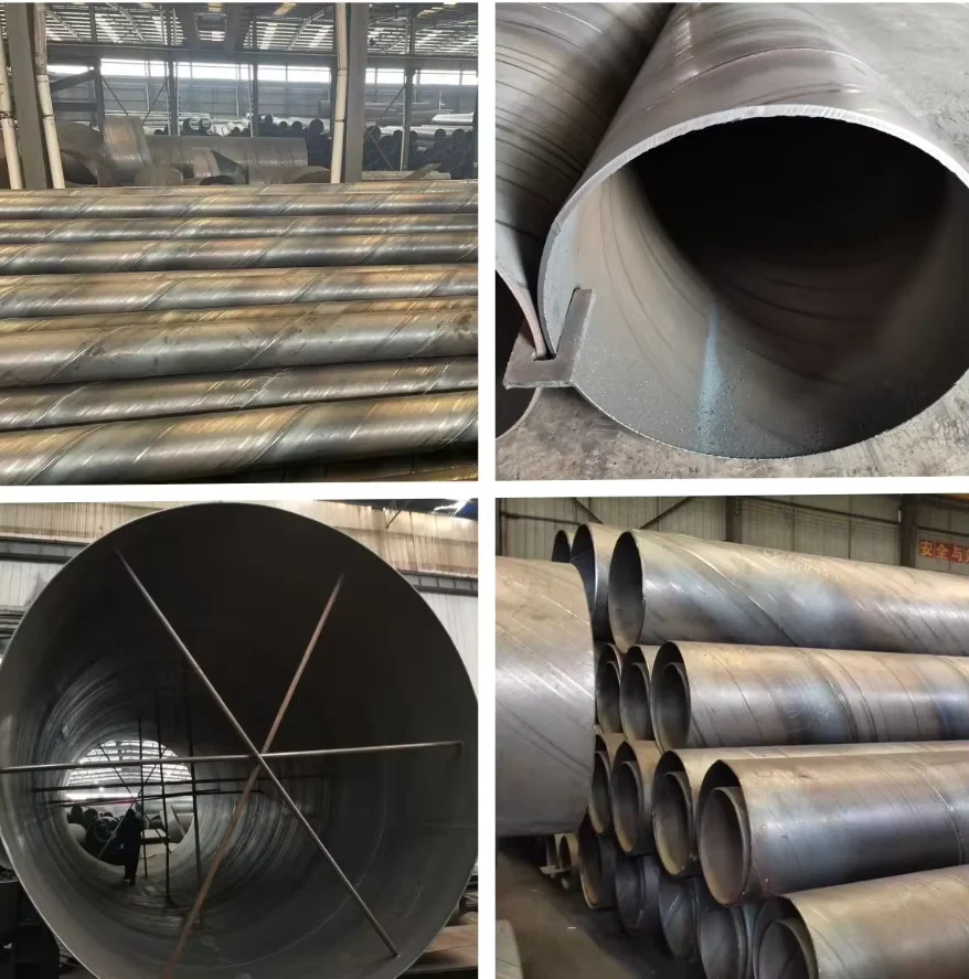 Q235 SSAW Spiral Steel Pipe GB/T 9711 Factory Direct Supplier