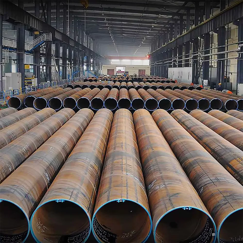 Q235 SSAW Spiral Steel Pipe OD 10-1000mm Factory Direct Supplier