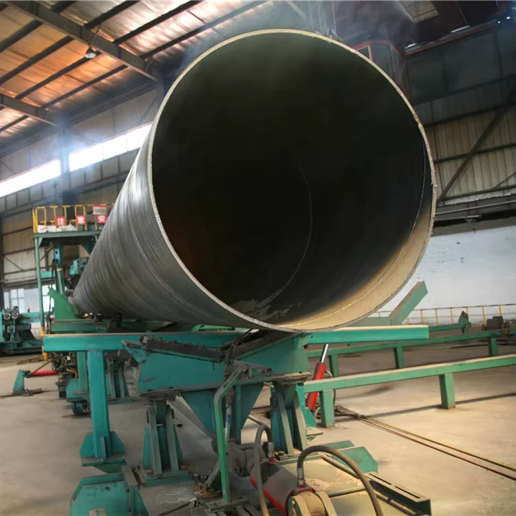 Q235 SSAW Spiral Welded Steel Pipe API 5L Factory Direct Supplier