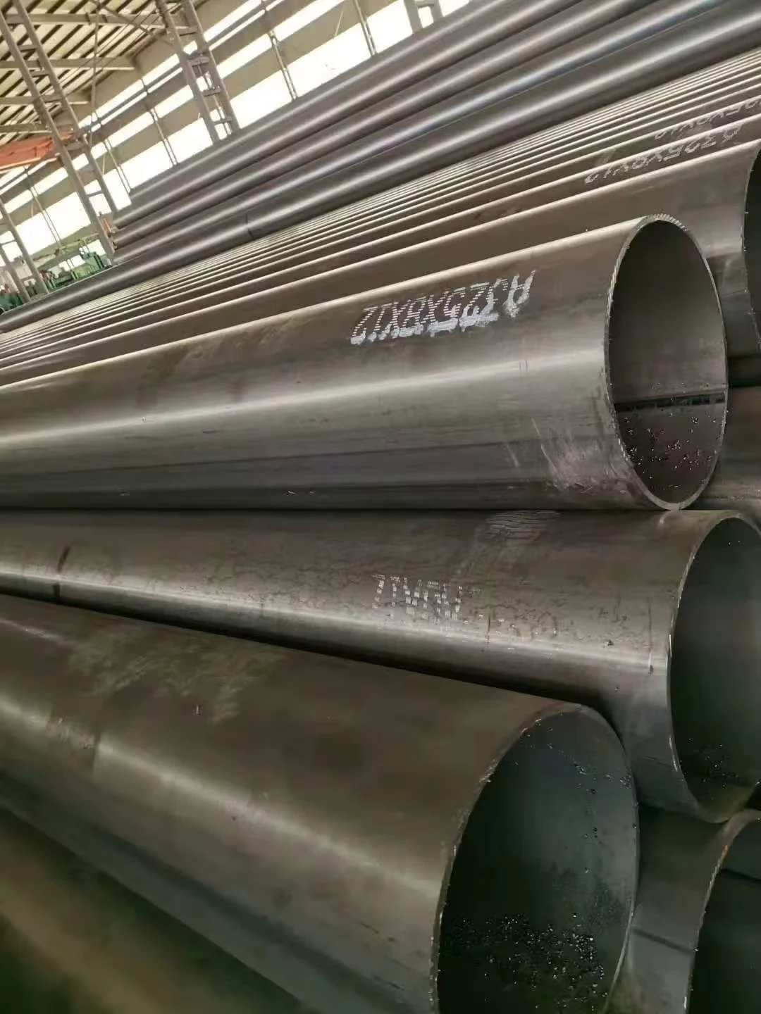 Q235 SSAW Spiral Welded Steel Pipe API 5L Factory Direct Supplier
