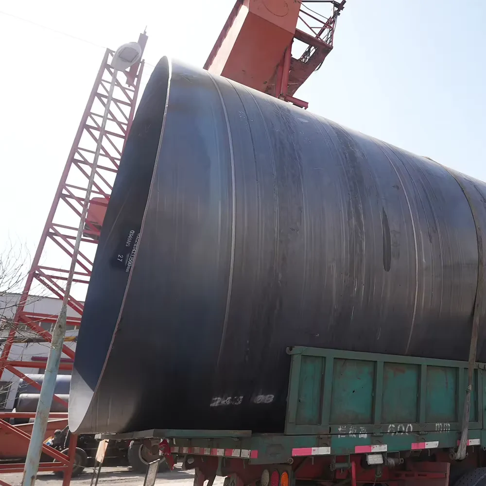 Q235 X42-X70 SSAW Steel Pipe API 5L ASTM A252 Factory Direct