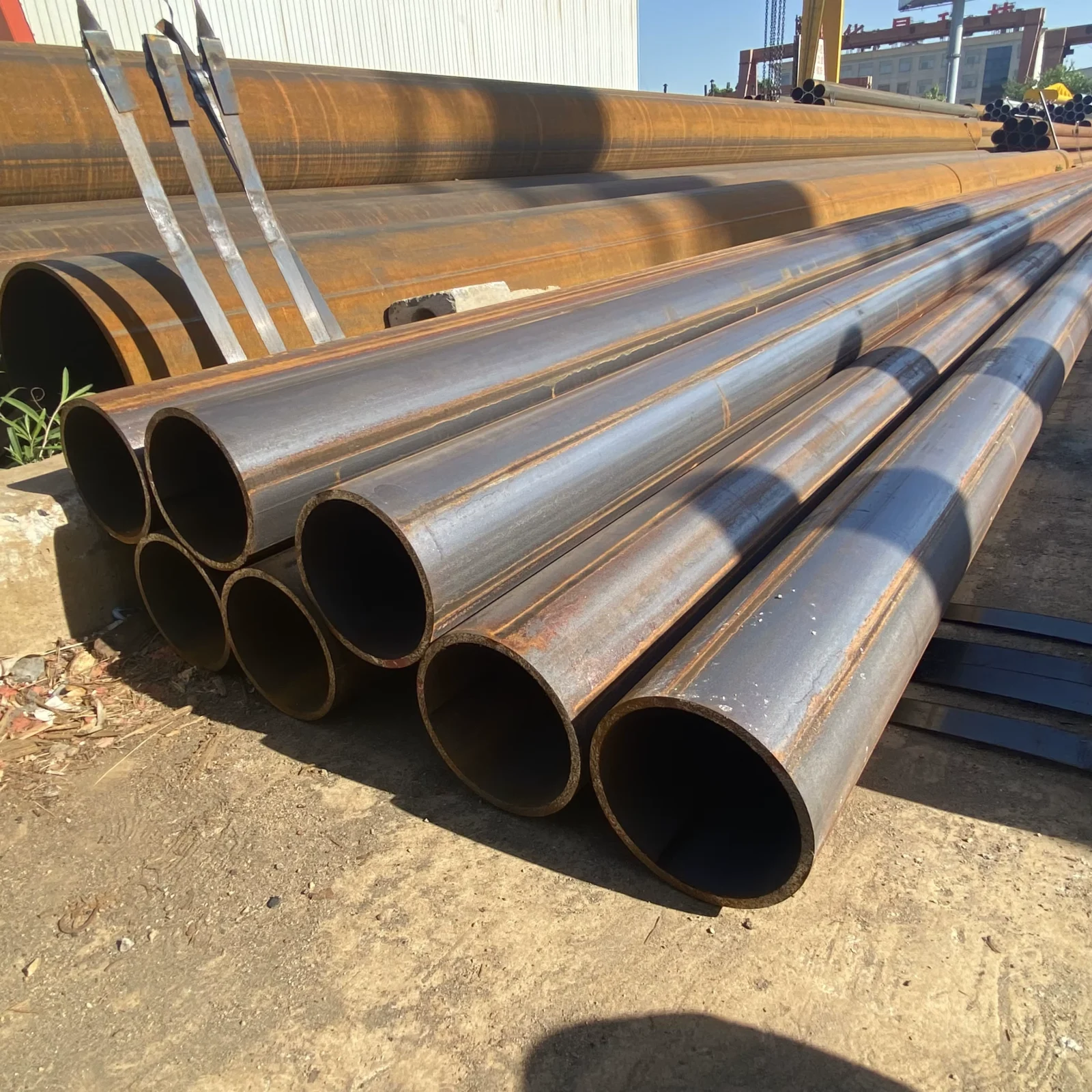 Q235B A53 SSAW Spiral Steel Pipe OD 10-2500mm API 5L Factory Direct