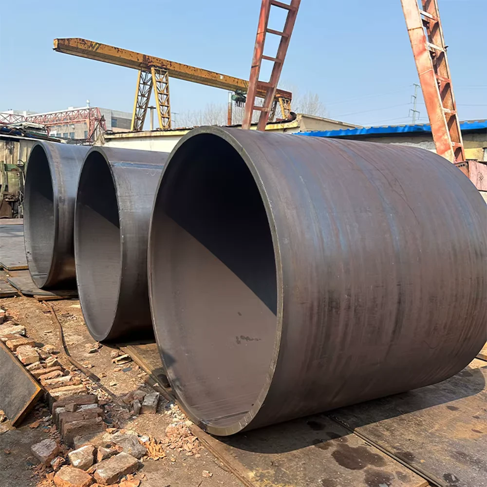 Q235B ASTM A53 ERW Round Steel Pipe OD 10-1000mm Factory Direct Supplier