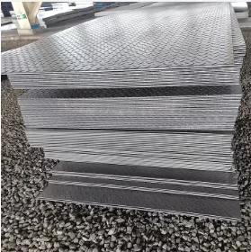 Q235B Checkered Steel Plate 1-100mm Hot Rolled Diamond Pattern Supplier