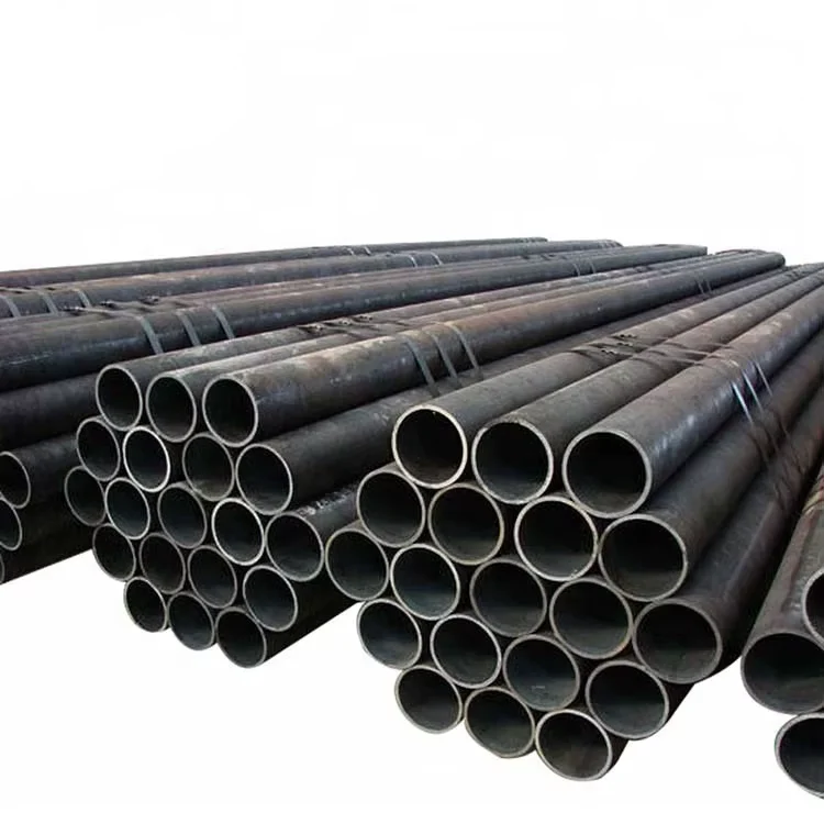 Q235B ERW Round Steel Pipe 6m Black Factory Direct Supplier