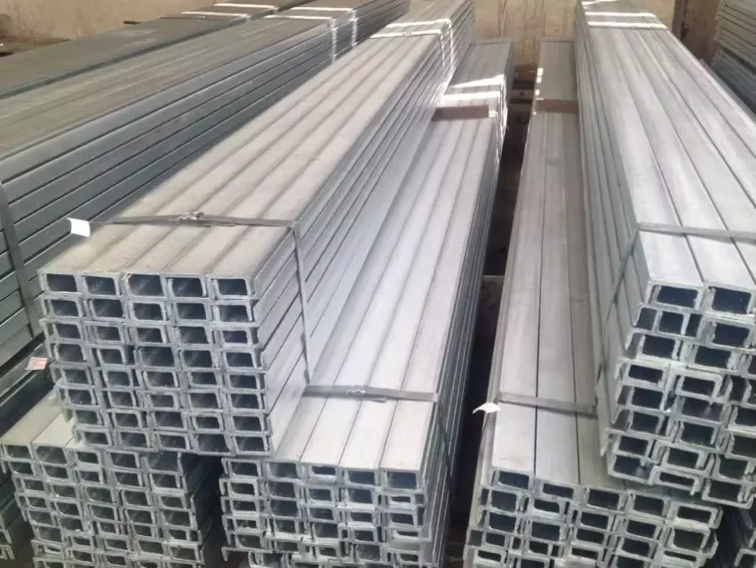 Q235B Galvanized C Channel Steel 3-24mm Factory Direct Supplier